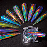 Nails Holographic Dip Powder