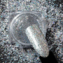 Nails Holographic Dip Powder