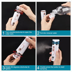 Face Spray Steamer Measuring